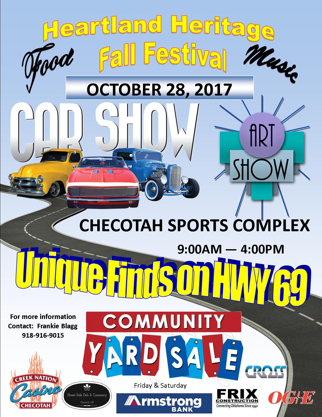 Oklahoma area car shows and events listing. We list Oklahoma area car