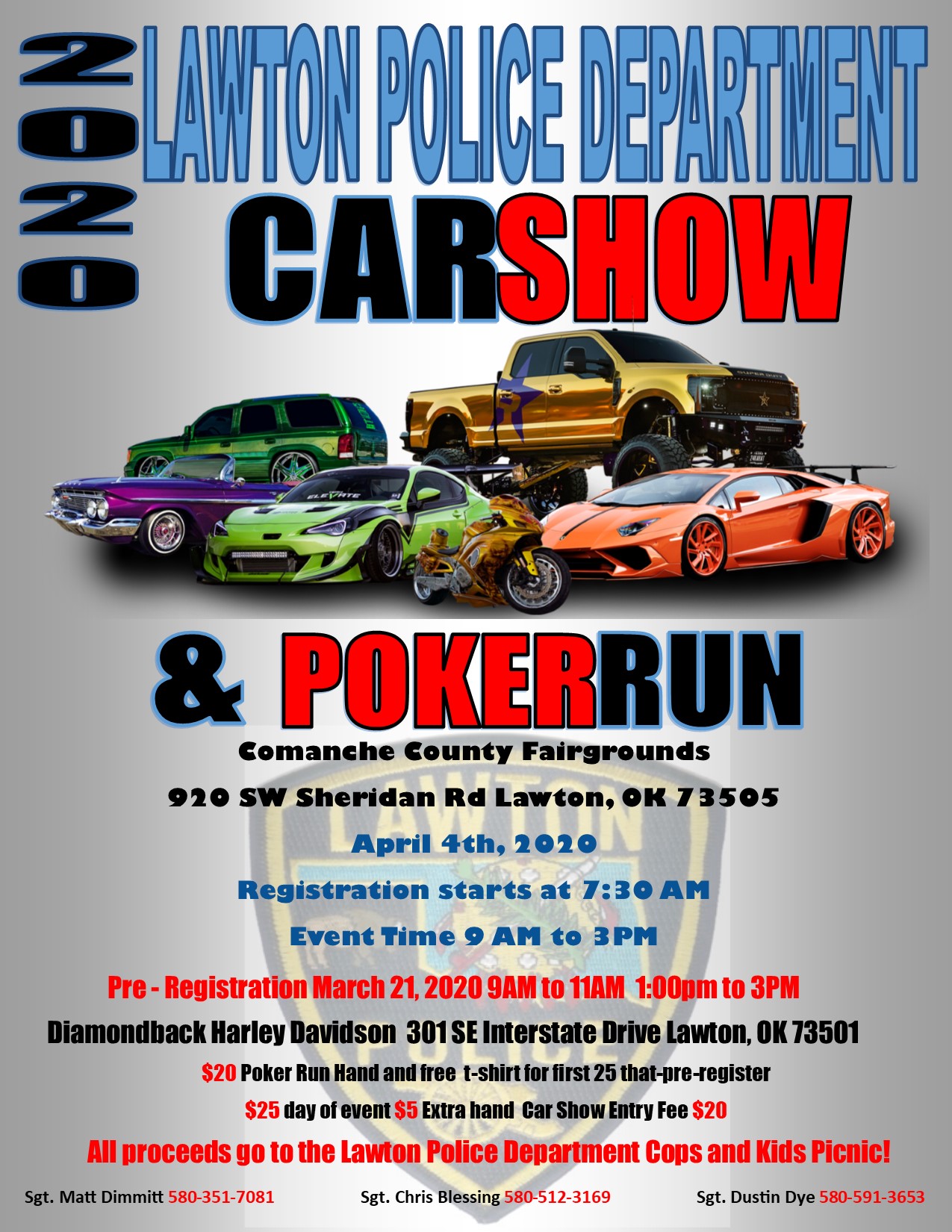 Oklahoma area car shows and events listing. We list Oklahoma area car shows, swap meets, cruise