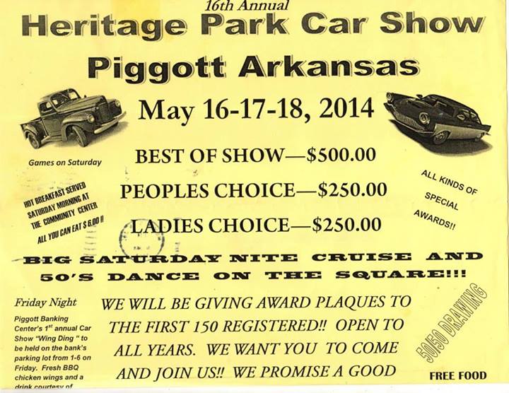 Route 66 Cruisers Car Show List Oklahoma